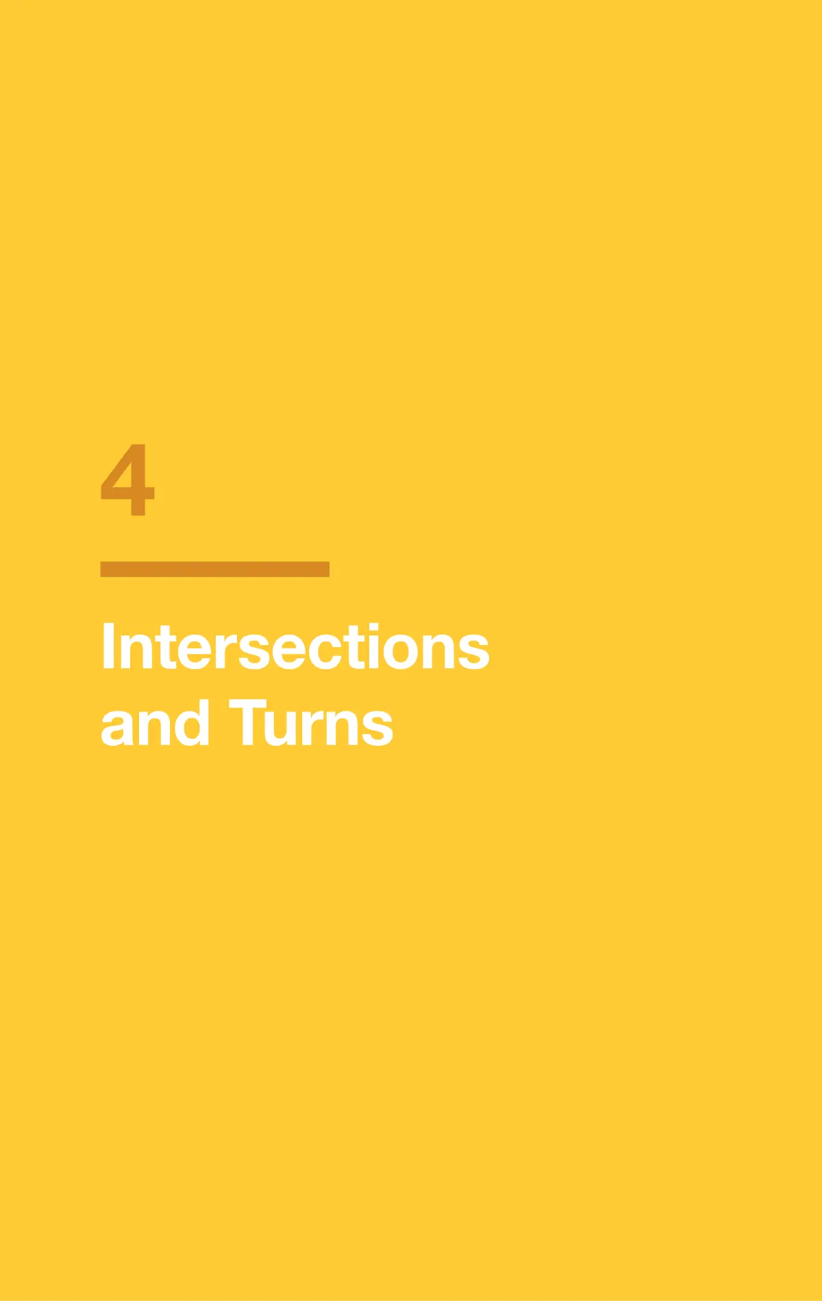 Page 57 of the Alberta Driver’s Guide: Intersections and Turns.