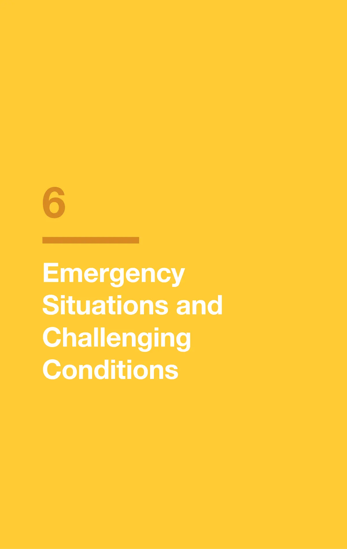 Page 77 of the Alberta Driver’s Guide: Emergency Situations and Challenging Conditions.