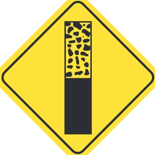 Pavement ends