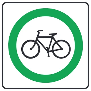 Bicycles (permitted)