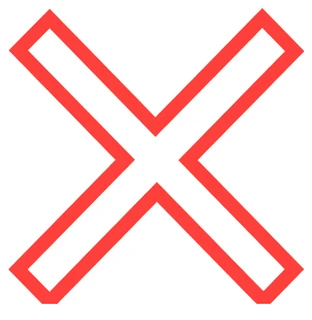 Railway crossing (crossbuck) sign from the Driver’s Guide