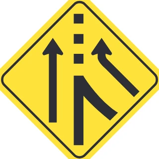 Free flow (added lane)