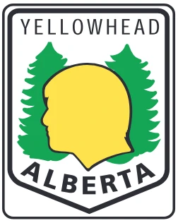 Yellowhead highway route marker sign from the Driver’s Guide