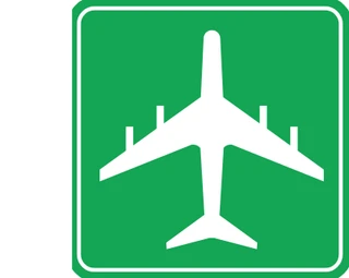 Airport sign from the Driver’s Guide