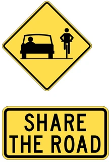 Share the road – provide space for cyclists