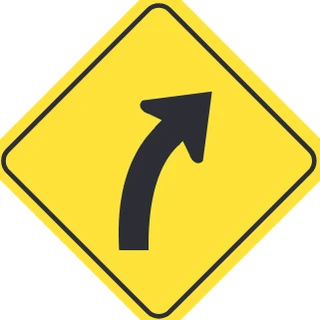 Curves right