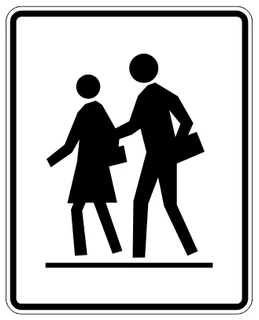 School crosswalk