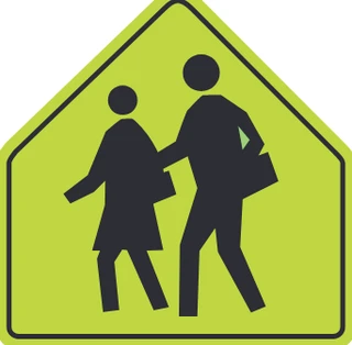School sign