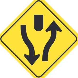 Divided highway begins