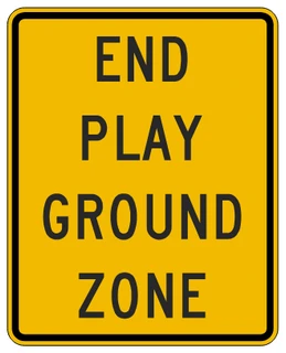 End playground zone